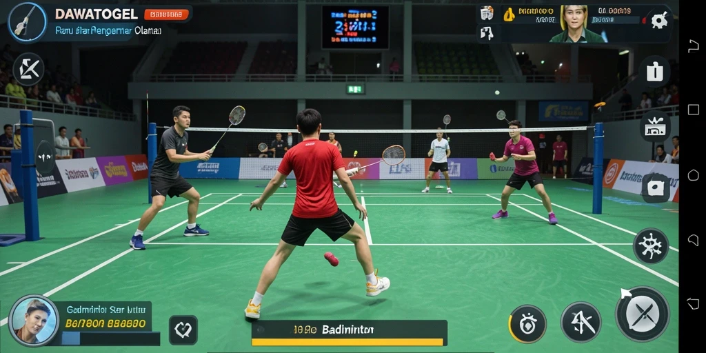 Tampilan antarmuka DAWATOGEL yang menarik dan interaktif.
