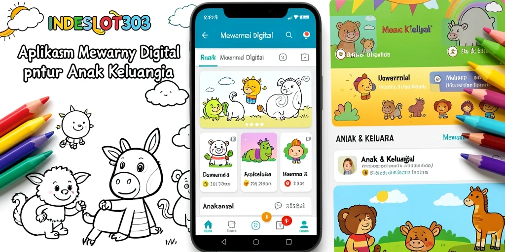 Screenshot antarmuka INDESLOT303 yang sederhana dan menarik untuk mewarnai.